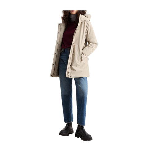 Woolrich Parka Parka Donna Firth con pelliccia Nero A24 - WOOLRICHCFWWOU1017FRUT3496 - 100 - XS - Francavilla Moda